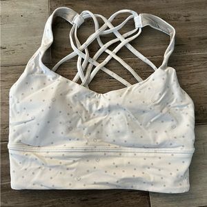 Lululemon strappy crossback sports bra